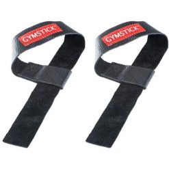 Skórne paski do podnoszenia ciężarów Gymstick. Czarne paski damskie GYMSTICK, ze skóry, sportowe. Za 86.27 zł.