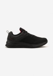 Czarno-Szare Buty Sportowe z Siateczki na Grubej Podeszwie Sznurowane Fiomira. Czarne buty sportowe męskie Born2be, bez wzorów, z jeansu, bez zapięcia. Za 109.99 zł.