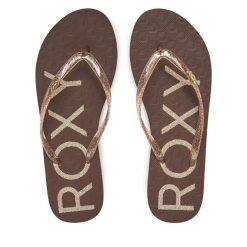 Japonki Roxy. Obuwie sportowe damskie Roxy, bez wzorów, bez zapięcia. Za 59.99 zł.