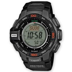 Zegarek męski Casio PRG-270-1ER, Quartz, 52mm, 10ATM. Szare zegarki męskie Casio, bez wzorów. Za 847.55 zł.
