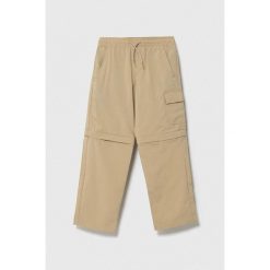 Spodnie Columbia Silver Ridge Utility Convertible. Brązowe spodnie sportowe damskie Columbia, bez wzorów, sportowe, trekkingowe. Za 154.99 zł.