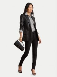 LAUREN RALPH LAUREN Koszula Jamelko 200859048002 Czarny Regular Fit. Czarne koszule damskie Lauren Ralph Lauren, xs, bez wzorów, z bawełny, bez kołnierzyka, bez ramiączek. Za 689.99 zł.