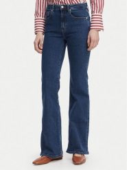 Tommy Hilfiger Jeansy WW0WW48565 Niebieski Flare Fit. Niebieskie jeansy damskie Tommy Hilfiger, bez wzorów, z bawełny. Za 409.99 zł.