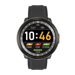 Smartwatch sportowy unisex Watchmark WM18. Czarne krokomierze watchmark. Za 390.73 zł.