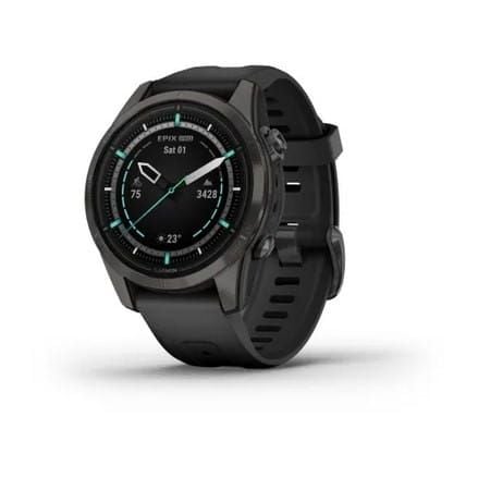 Zegarek sportowy Garmin EPIX PRO Gen 2 42mm Sapphire Titanium. Niebieskie zegarki sportowe Garmin, bez wzorów. Za 3,362.99 zł.