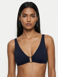 LAUREN RALPH LAUREN Góra od bikini 20601042 Granatowy. Niebieskie bikini Lauren Ralph Lauren, bez wzorów, z syntetyku. Za 580.99 zł.