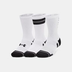 Skarpety sportowe Under Armour Performance Tech długie (3-PAK). Białe skarpetki damskie Under Armour, bez wzorów. Za 69.99 zł.