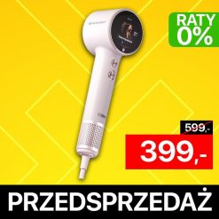 Inteligentna suszarka COBBO H7 AI Plasma Silk. Białe suszarki do włosów COBBO Robotics. W wyprzedaży za 399.00 zł.