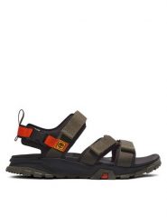 Timberland Sandały Garrison Trail Web Sandal TB0A5TC2A581 Khaki. Brązowe sandały męskie Timberland, bez wzorów, z materiału, bez zapięcia. Za 309.99 zł.