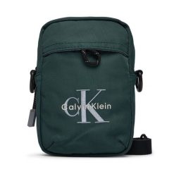 Saszetka Calvin Klein. Zielone saszetki i nerki męskie Calvin Klein, bez wzorów, z nylonu. Za 249.99 zł.