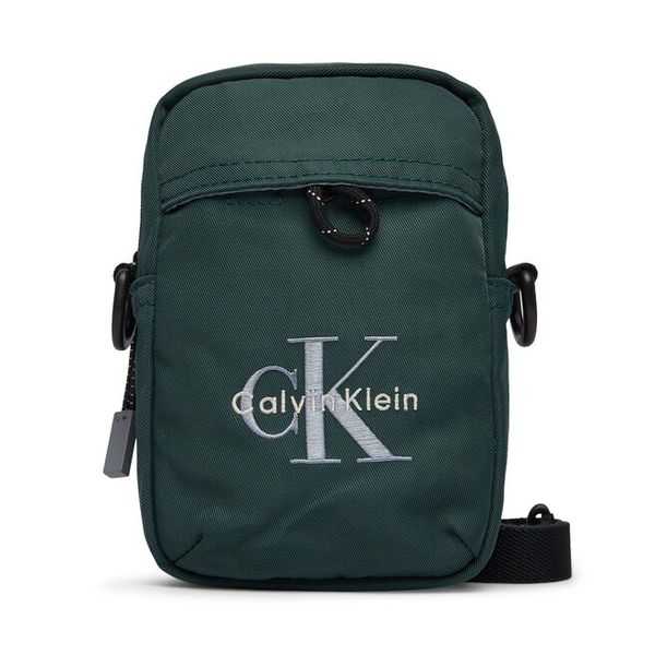 Saszetka Calvin Klein. Zielone saszetki i nerki męskie Calvin Klein, bez wzorów, z nylonu. Za 249.99 zł.