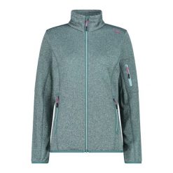 Bluza damska turystyczna CMP 30H5866. Zielone bluzy damskie CMP, xs, bez wzorów, sportowe, bez ramiączek, bez kaptura. Za 260.25 zł.