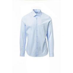 Koszula Payper Wear Florentia. Niebieskie koszule męskie PAYPER WEAR, m, bez wzorów, z bawełny, bez kołnierzyka, bez ramiączek. Za 246.00 zł.