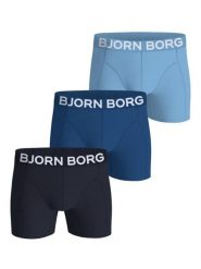 Bjorn_borg ORGANIC COTTON STRETCH BOKSERKI 3 pak – MULTIPACK 2. Bokserki męskie Björn Borg, bez wzorów, z bawełny. Za 312.50 zł.