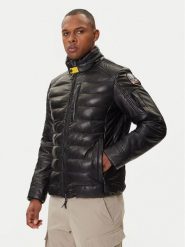 Parajumpers Kurtka skórzana Ernie 25WMPMJKLE02 Czarny Slim Fit. Czarne kurtki męskie Parajumpers, m, bez wzorów, ze skóry, bez kaptura. Za 3,959.00 zł.