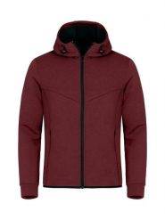 Clique Hayden kurtka z kapturem air-layer burgund – Burgundy. Czerwone kurtki męskie CLIQUE, m, bez wzorów, z elastanu, z kapturem. Za 248.98 zł.