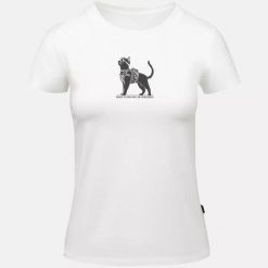 Helikon-Tex T-shirt damski (TactiCat) - Biały (TS-TCT-CB-20-B03). Białe t-shirty damskie HELIKON-TEX, bez wzorów, bez kołnierzyka, bez ramiączek. Za 90.09 zł.