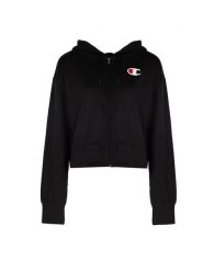 Champion Bluza | 111851 | Kobieta | Czarny. Czarne bluzy damskie Champion, xl, z aplikacjami, z bawełny, bez ramiączek. W wyprzedaży za 149.00 zł.
