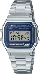 Zegarek Casio ZEGAREK MĘSKI CASIO A158WEA-2DF (zd093c) - KLASYKA + BOX NoSize. Zegarki męskie Casio, bez wzorów. Za 168.45 zł.