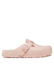 Birkenstock Klapki Boston Eva 1029583 Różowy. Czerwone klapki damskie Birkenstock, bez wzorów, z tworzywa sztucznego, bez obcasa, bez zapięcia. Za 299.99 zł.