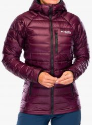 Kurtka puchowa damska Columbia Arctic Crest Down Hooded Jacket - moonvista. Kurtki sportowe damskie Columbia, bez wzorów, z puchu, bez ramiączek, bez kaptura. Za 1,245.06 zł.