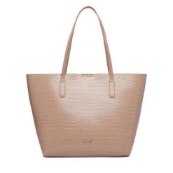 Torebka Nine West. Brązowe shopperki damskie Nine West, bez wzorów, bez dodatków. Za 279.99 zł.