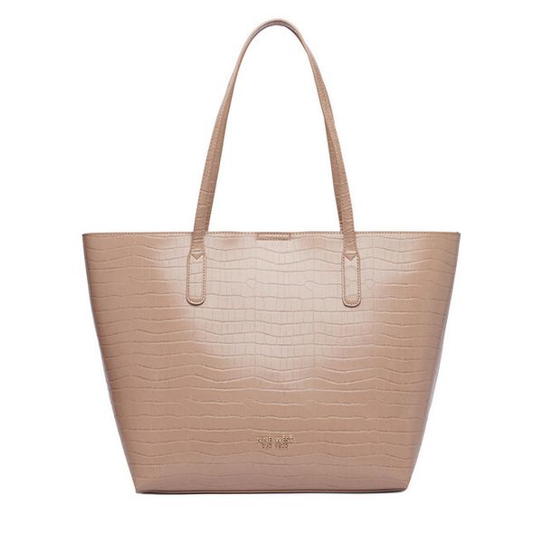 Torebka Nine West. Brązowe shopperki damskie Nine West, bez wzorów, bez dodatków. Za 279.99 zł.