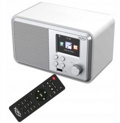 Xoro DAB 300 IR, Internet Radio, DAB+,BT,USB,UPnP, Weiß. Radia Xoro. Za 305.89 zł.