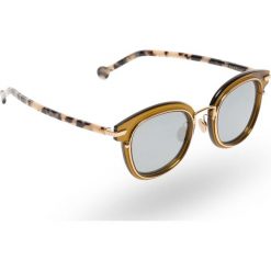 Brązowe okulary Dior z motywem panterki. Brązowe okulary przeciwsłoneczne damskie Dior. Za 2,039.00 zł.