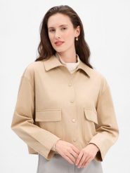 Opus Marynarka - Jelis Kobiety beżowy, 40. Brązowe marynarki i żakiety damskie Opus, bez wzorów, z weluru, eleganckie, bez kołnierzyka, bez ramiączek. Za 379.95 zł.