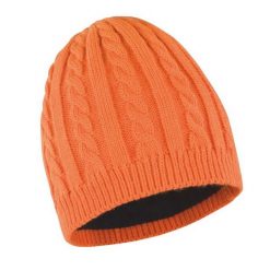 Czapka Z Dzianiny Mariner. Czarne czapki damskie RESULT WINTER ESSENTIALS, bez wzorów, z dzianiny. Za 38.99 zł.