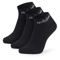 Skarpety krótkie adidas. Czarne skarpetki damskie Adidas, bez wzorów. Za 44.99 zł.