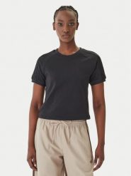 Adidas T-Shirt Lace Cali KC8150 Czarny Regular Fit. Czarne t-shirty damskie Adidas, s, bez wzorów, z bawełny, bez kołnierzyka, bez ramiączek. Za 127.99 zł.