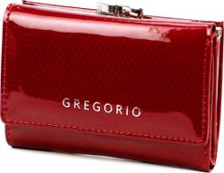 Gregorio Lakierowany damski portfel z naturalnej skóry Gregorio CB-117 NoSize. Portfele damskie Gregorio, z lakierowanej skóry. Za 85.00 zł.