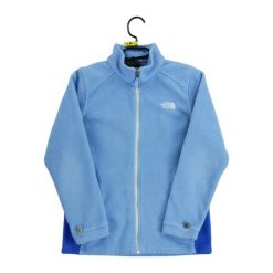 Second life - Kurtka polarowa The North Face - Stan dobry. Niebieskie kurtki sportowe damskie The North Face, m, bez wzorów, z polaru, bez ramiączek, bez kaptura, trekkingowe. Za 123.50 zł.