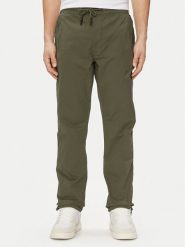 Pepe Jeans Spodnie materiałowe Parachute Pant PM211685 Khaki Regular Fit. Brązowe spodnie materiałowe męskie Pepe Jeans, bez wzorów, z bawełny. Za 269.99 zł.