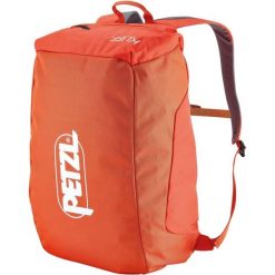 Plecak wspinaczkowy Petzl Kliff z płachtą na linę - red/rouge. Brązowe plecaki męskie PETZL, bez wzorów, sportowe. Za 234.99 zł.