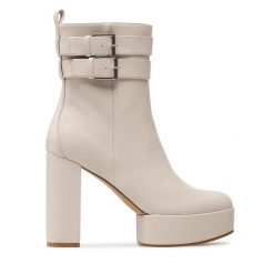 Botki Jenny Fairy. Botki damskie Jenny Fairy, bez wzorów, bez obcasa, na słupku, bez zapięcia. Za 159.99 zł.