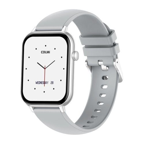 Smartwatch COLMI C28 Srebrny. Szare zegarki smartwatch Colmi, bez wzorów. Za 119.99 zł.