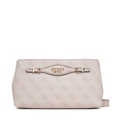 Torebka Guess. Czerwone listonoszki damskie Guess, z aplikacjami, bez dodatków. Za 379.99 zł.