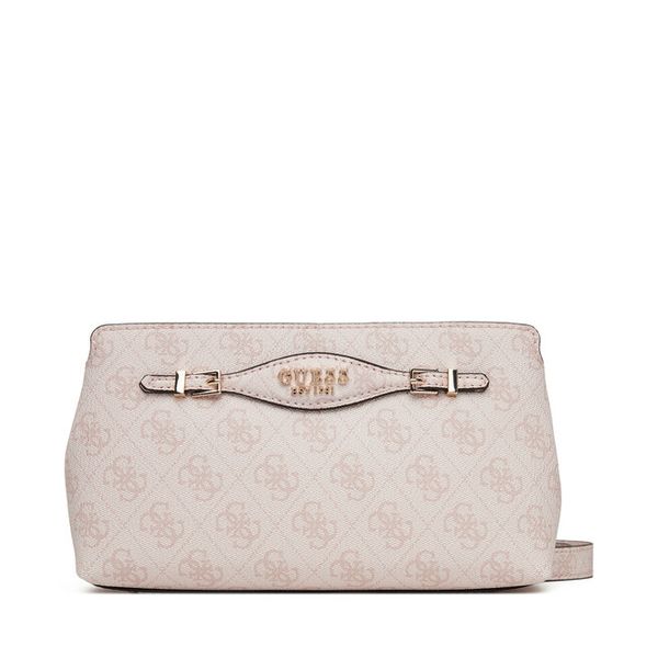 Torebka Guess. Czerwone listonoszki damskie Guess, z aplikacjami, bez dodatków. Za 269.99 zł.