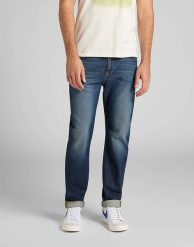 LEE AUSTIN MĘSKIE SPODNIE JEANSOWE TINTED FREEPORT L733PXDA 112140802. Spodnie materiałowe męskie Lee, bez wzorów, z elastanu. Za 229.99 zł.