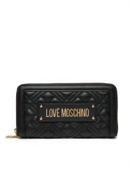LOVE MOSCHINO Portfel JC5600PP1MLA0000 Czarny. Czarne portfele damskie Love Moschino, ze skóry. Za 449.99 zł.