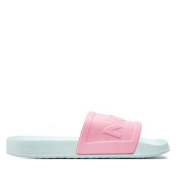 Klapki MEXX. Czerwone klapki damskie Mexx, bez wzorów, bez obcasa, bez zapięcia. Za 79.99 zł.