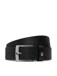 Tommy Hilfiger Pasek Męski AM0AM13015 Czarny. Czarne paski męskie Tommy Hilfiger, ze skóry. Za 159.99 zł.