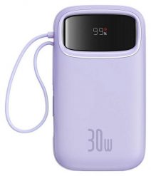 Baseus QPow 2 20000 mAh 30W 2xUSB-C fioletowy. Fioletowe powerbanki . Za 149.00 zł.