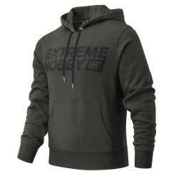 Bluza męska z kapturem EXTREME HOBBY BLOCK 2024. Niebieskie bluzy męskie EXTREME HOBBY, l, bez wzorów, z bawełny, z kapturem. Za 249.00 zł.