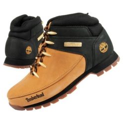 Buty trekkingowe Timberland Euro Sprint TB0A1NHJ brązowe. Brązowe trekkingi męskie na zimę, ze skóry, bez zapięcia. Za 1,070.11 zł.