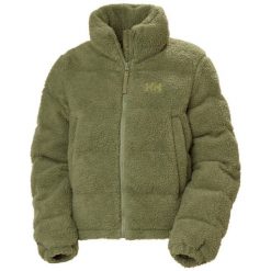 Kurtka damska Helly Hansen Yu. Zielone kurtki sportowe damskie Helly Hansen, na zimę, bez wzorów, bez ramiączek, bez kaptura, narciarskie. Za 703.75 zł.