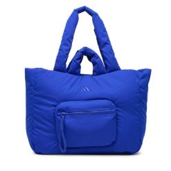 Torebka adidas. Niebieskie shopperki damskie Adidas, bez wzorów, bez dodatków. Za 219.99 zł.